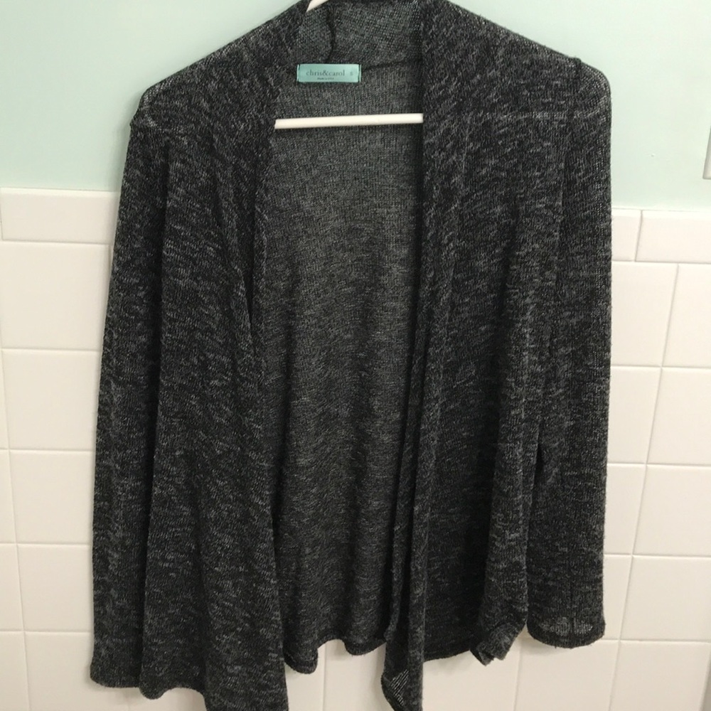 Light grey/black sweater!